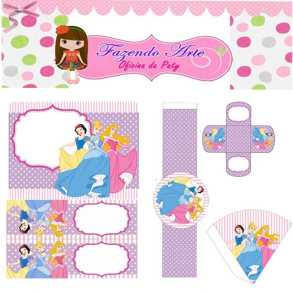 Kit as princesas