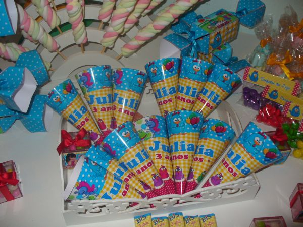 cone Galinha pintadinha